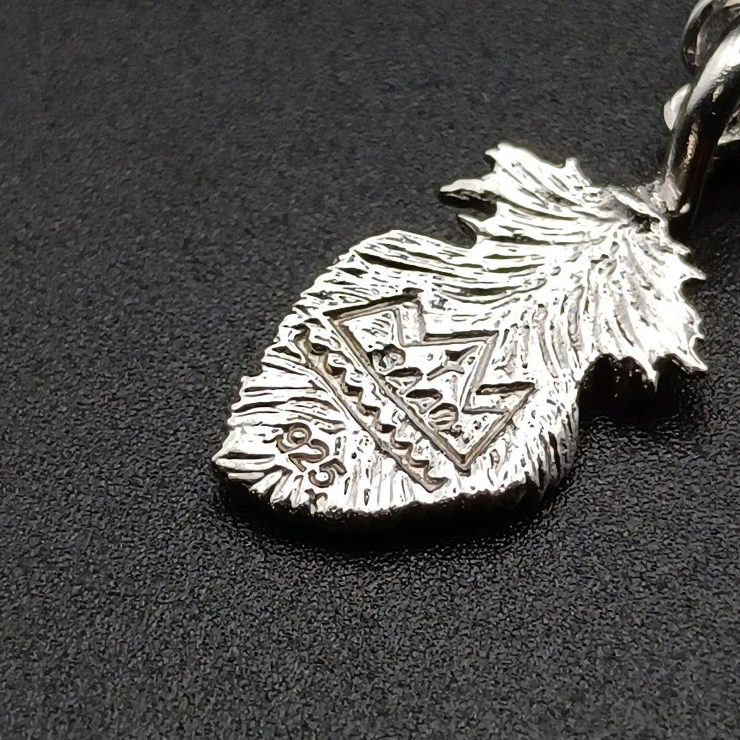 SAAD シルバー 925 フェザー ペンダント
