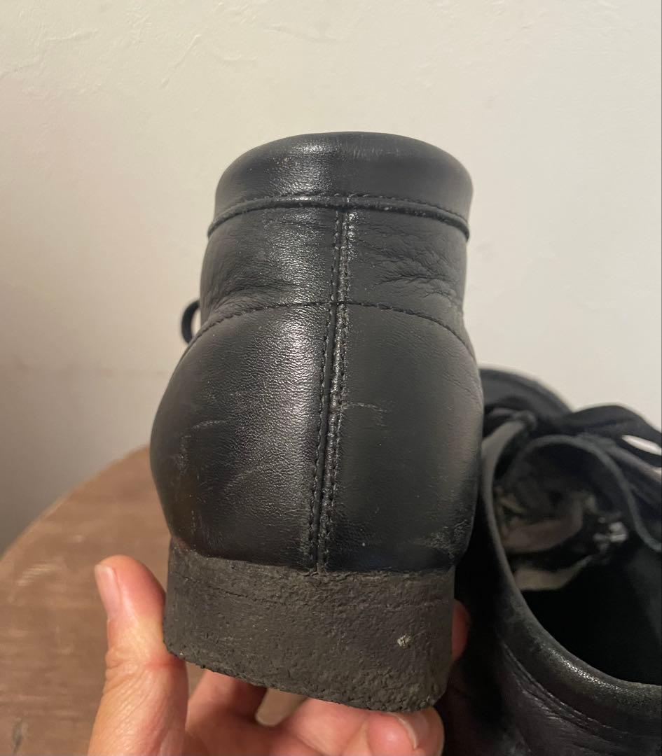 CLARKS クラークス ワラビー　レザーブラック