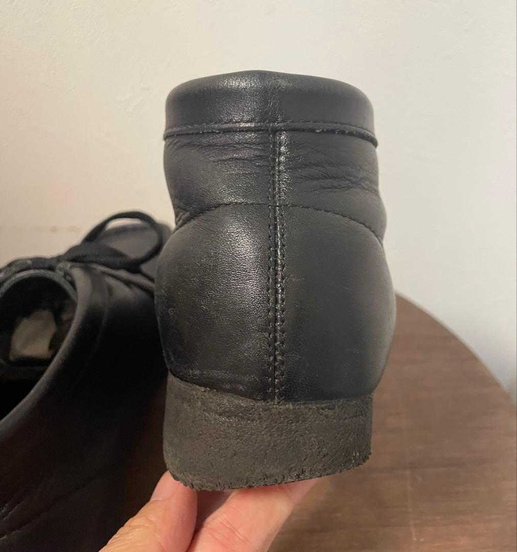 CLARKS クラークス ワラビー　レザーブラック