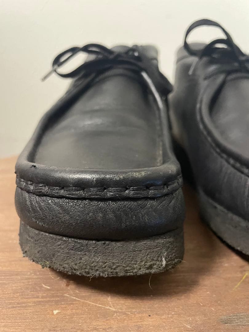 CLARKS クラークス ワラビー　レザーブラック