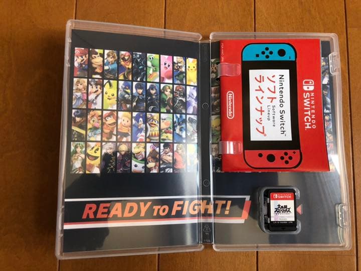 ゲームソフト、Joy-Con、ケース