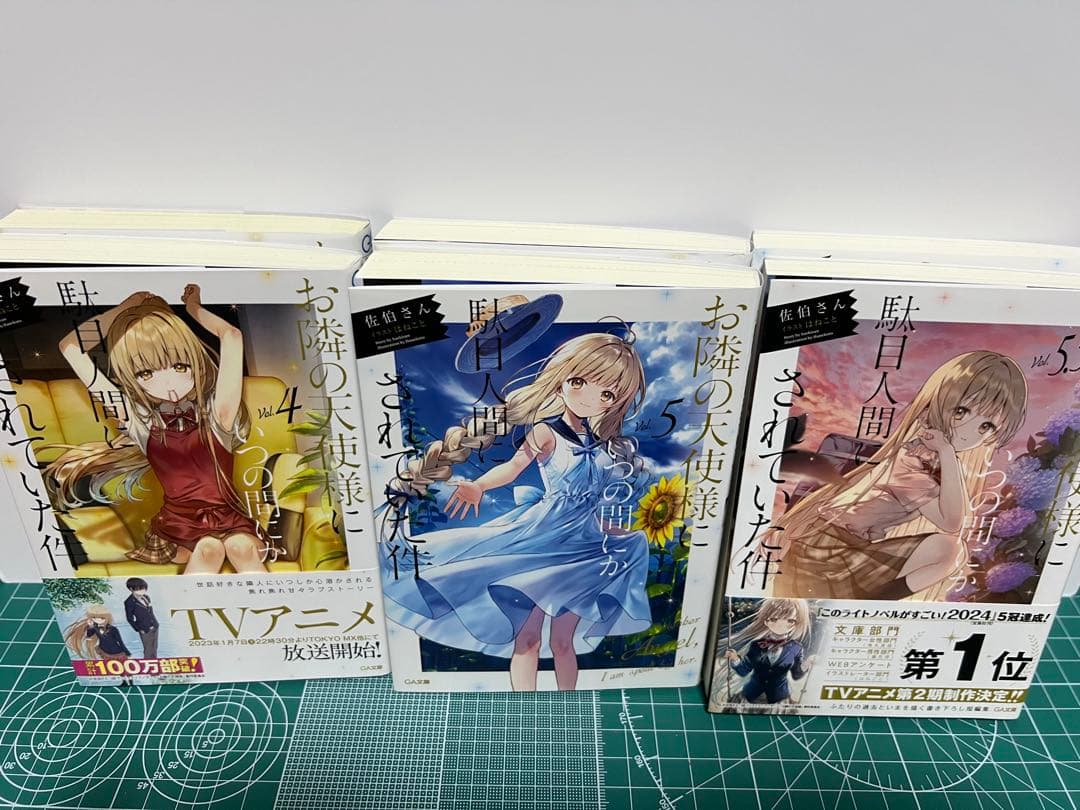 お隣の天使様にいつの間にか駄目人間にされていた件 小説 合計15冊全巻セット