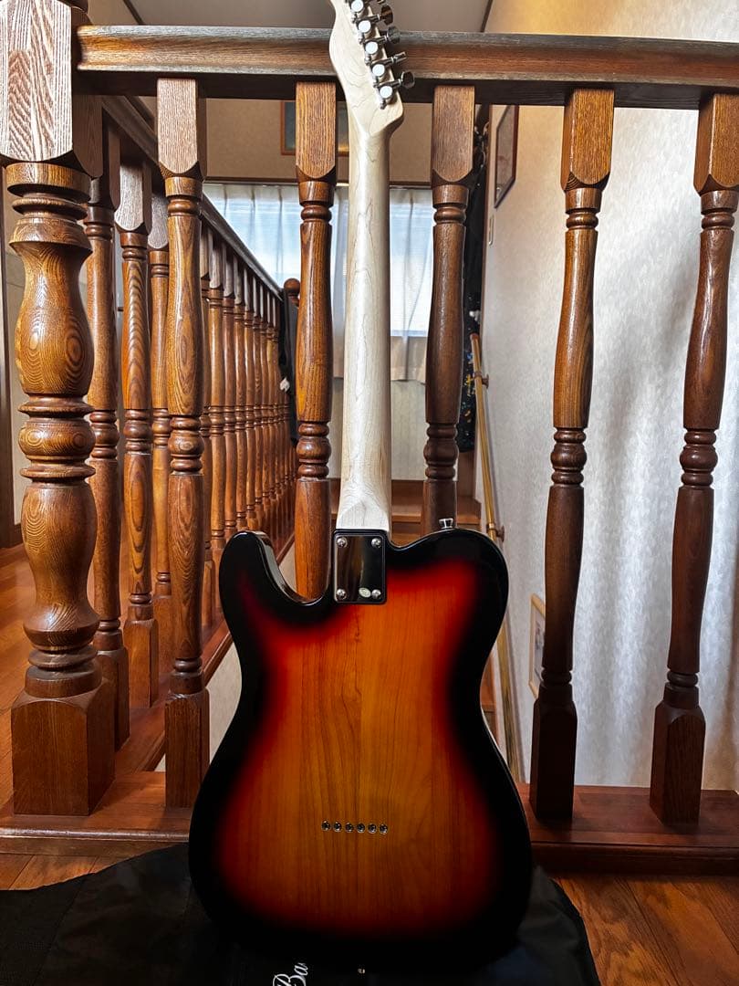 Boccherini Telecasterスタイル エレキギター サンバースト