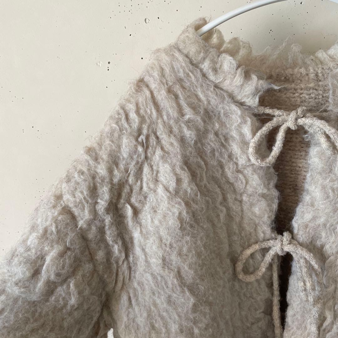 trunc88＊Fluffy Ribbon Cardigan＊リボンカーディガン