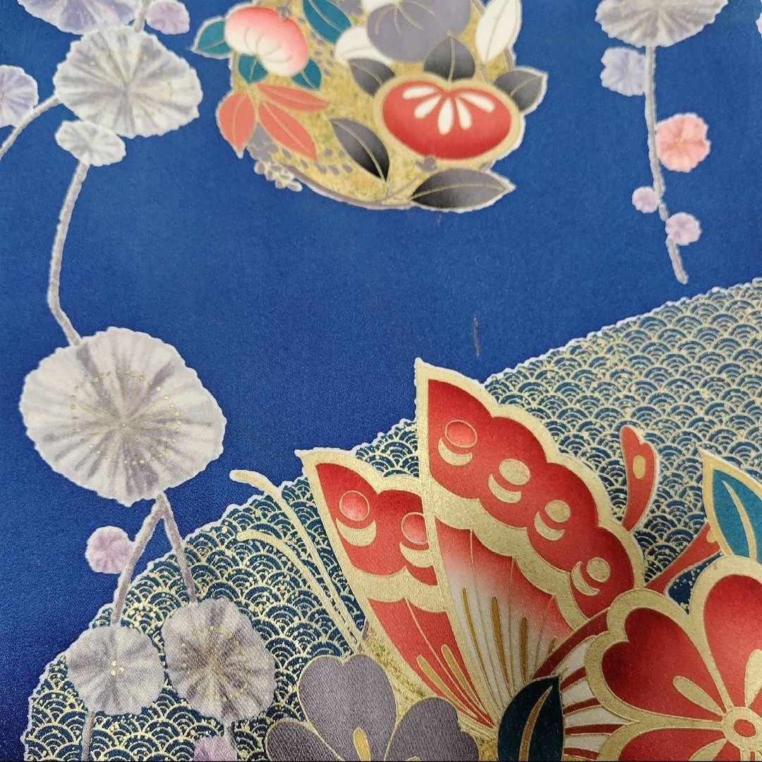 SALE中☆振袖フルセット(6点)成人式・金銀彩加工・金駒刺繍・たたき染め・舞蝶
