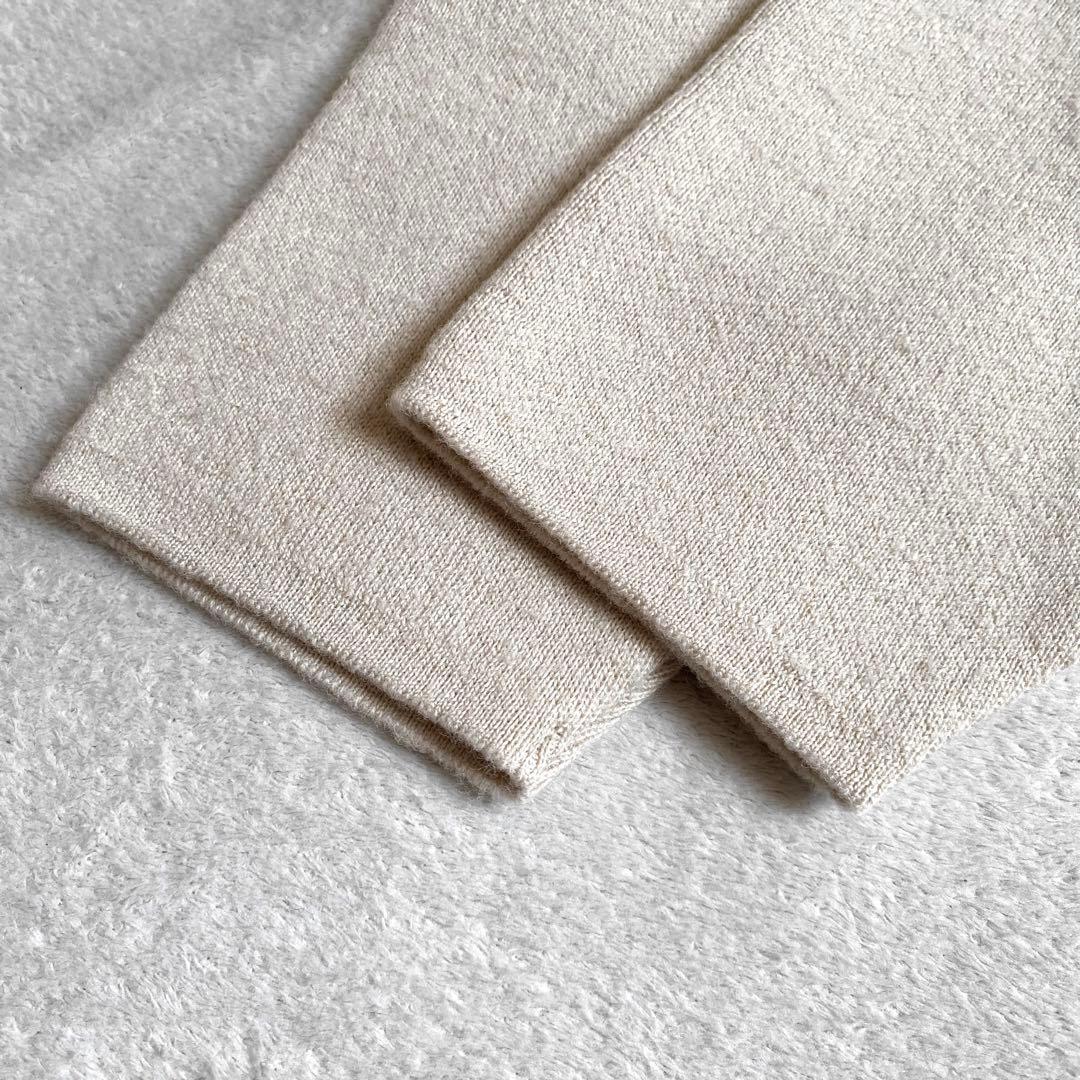 【美品✨】Deuxieme Classe スムースニットガウンコート　ベージュ
