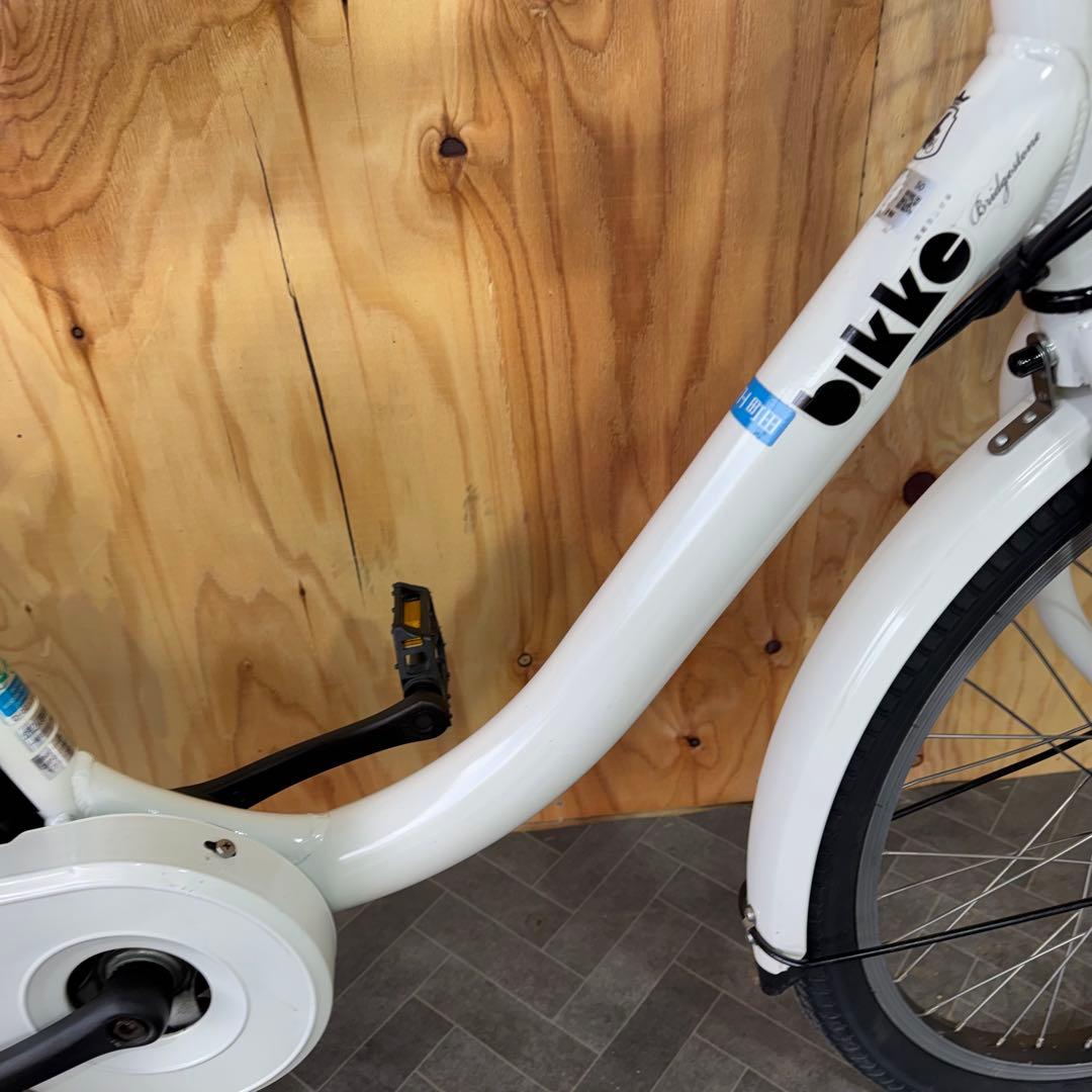 ホワイトシティタイプ電動アシスト自転車ブリヂストン