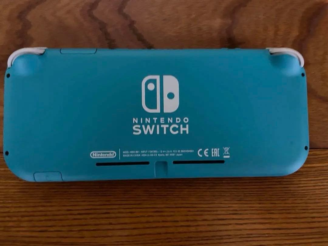 Nintendo Switch Lite ターコイズ　ジャンク品(水没)