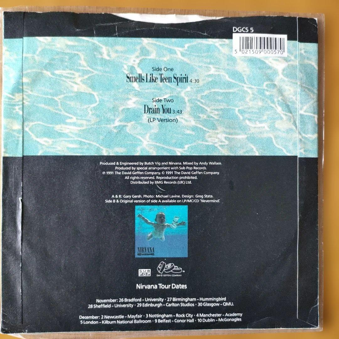 Nirvana / Smells Like Teen Spirit レコード