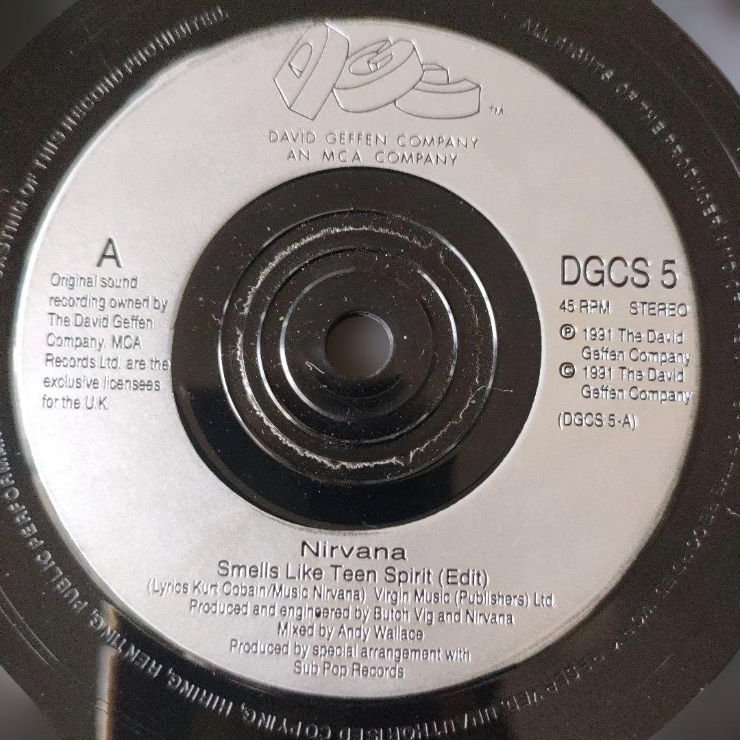 Nirvana / Smells Like Teen Spirit レコード