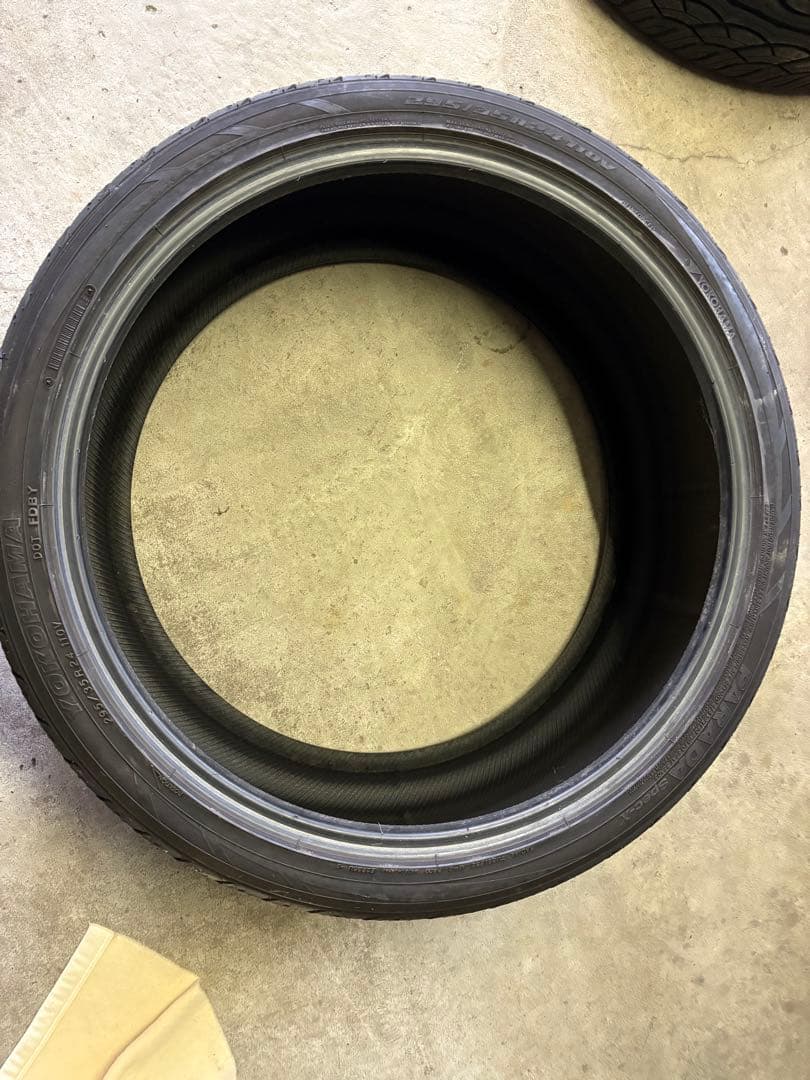 【レン様】YOKOHAMA サマータイヤ 295/35 R24