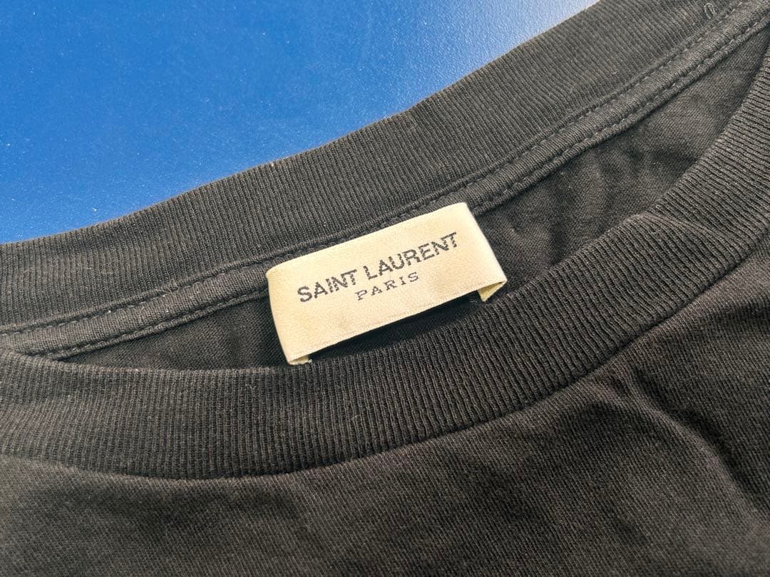 【SAINT LAURENT PARIS】ノースモーキング リップ Tシャツ M