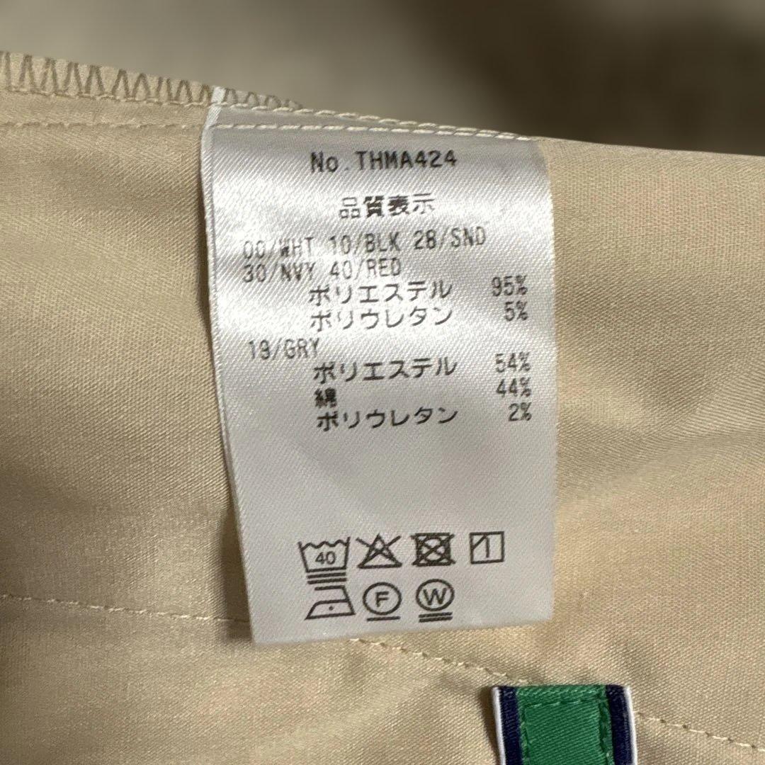 美品☆ HILFIGETメンズ　ゴルフパンツ　ベージュ　S
