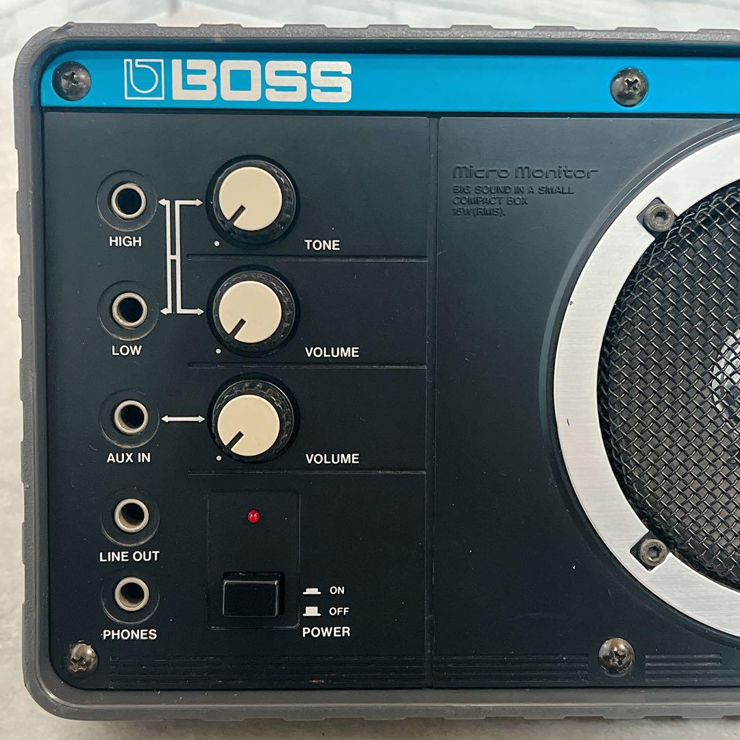 BOSS MA-15A マイクロモニター パワードスピーカー 分解清掃済み