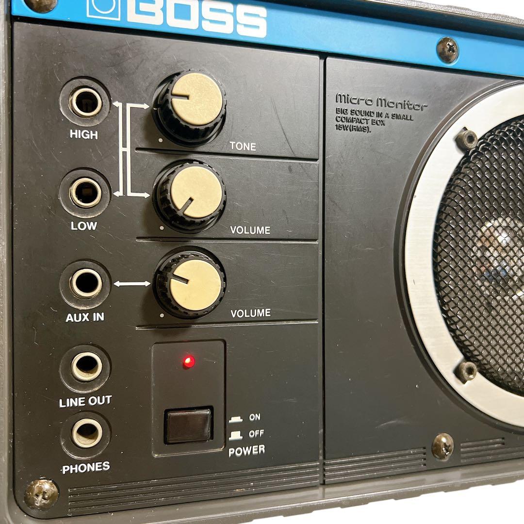 BOSS MA-15A マイクロモニター パワードスピーカー 分解清掃済み