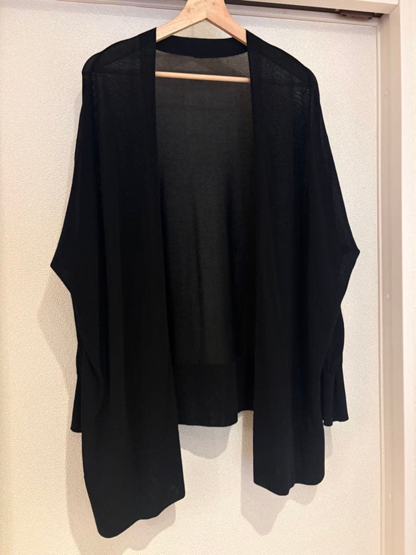 Deuxieme Classe shake code ショート カーディガン 黒