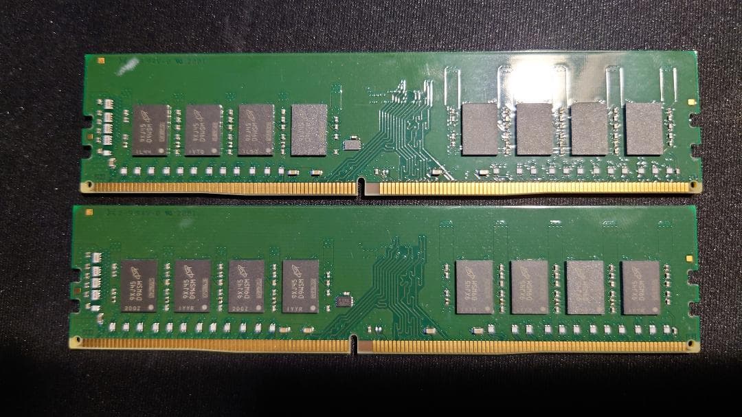KVR32N22D8/16 DDR4 32GB メモリ 2枚セット