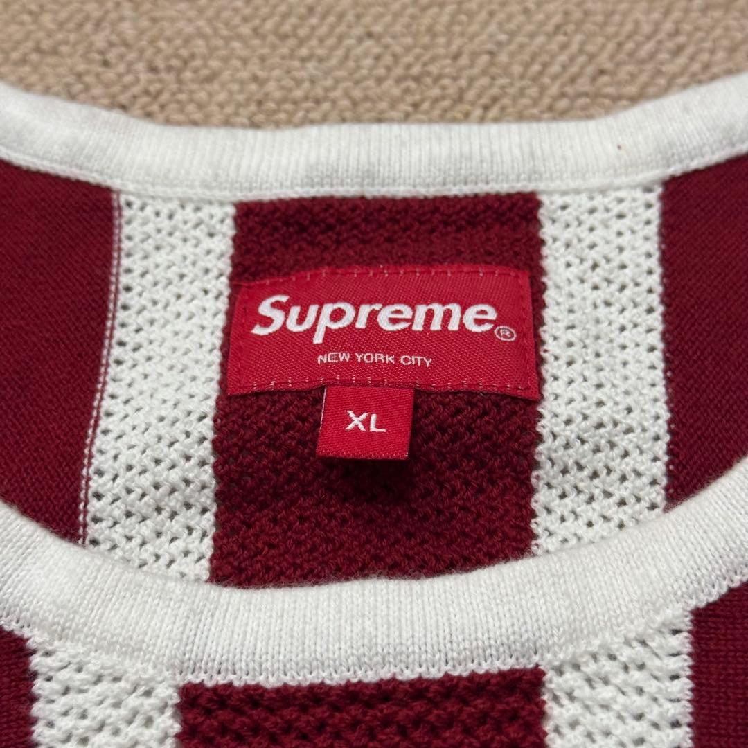 ⭐️最終価格⭐️supreme 23SS Knit Stripe Tank Top