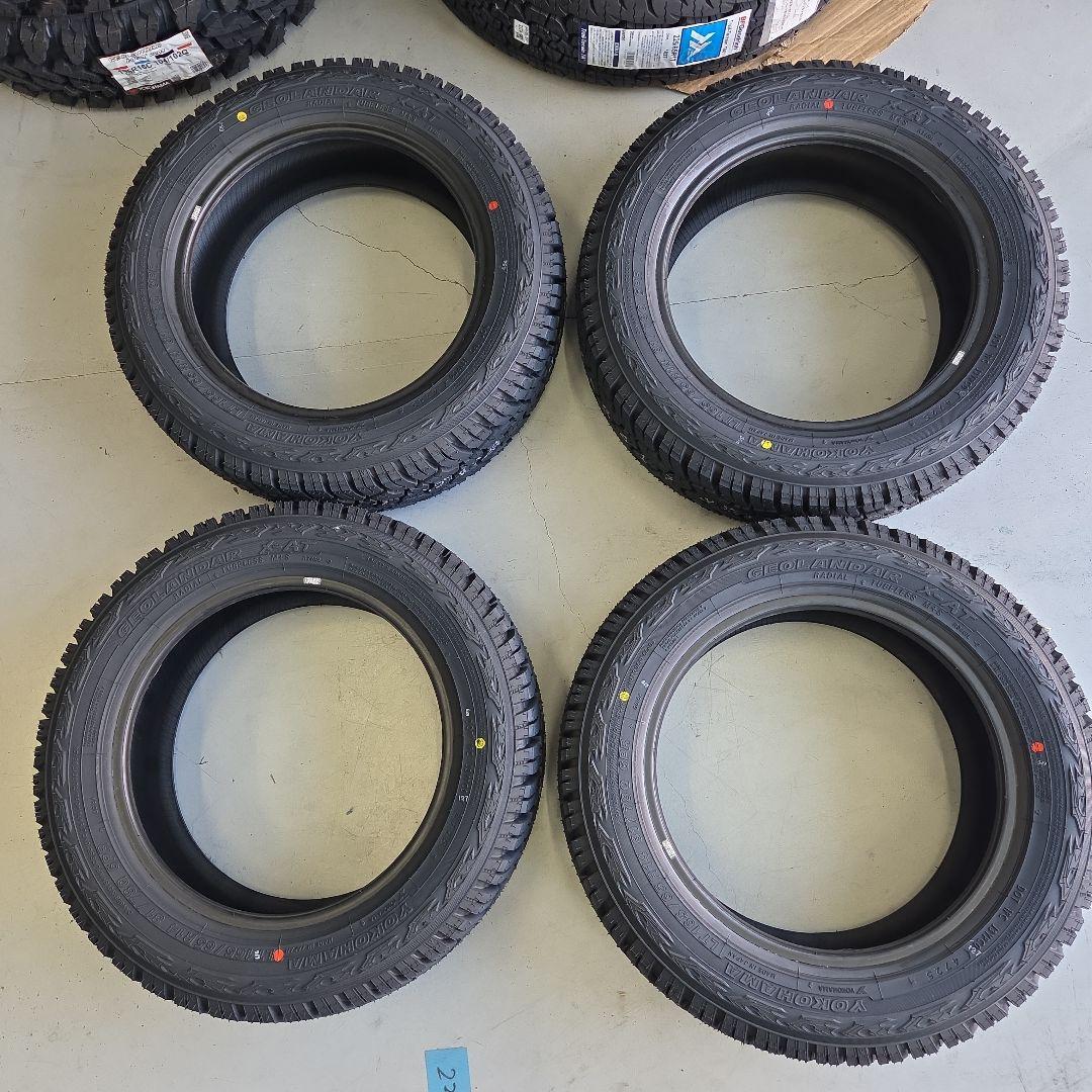 【HJ】新品未使用 ⇒4本セット内2本ずつ【匿名】ジオランダータイヤセット