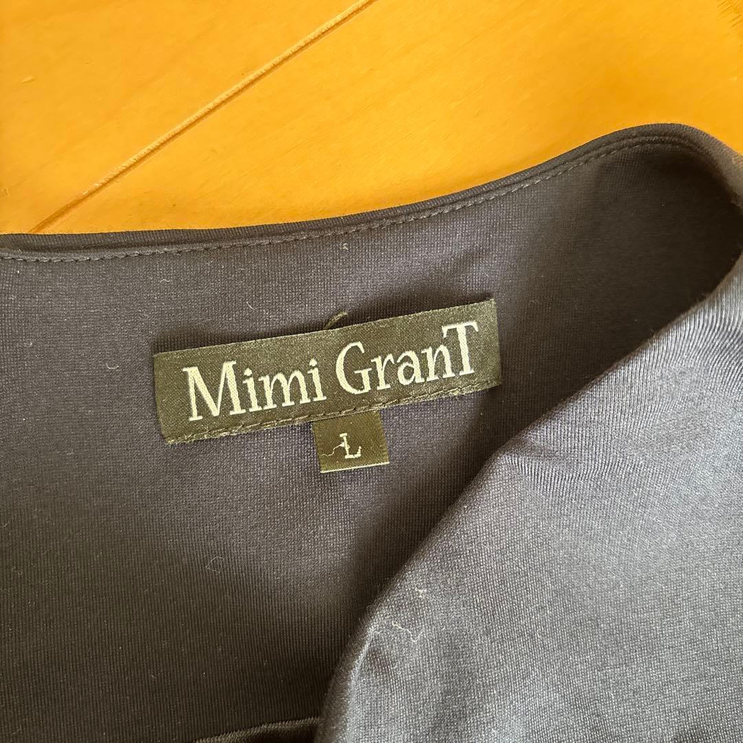 まいまい　Mimi Grant ネイビー Lサイズ ワンピース