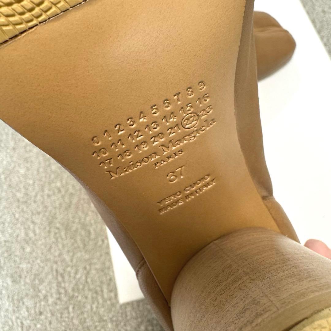 Maison Margiela マルジェラ タビ 足袋 ブーツ ベージュ 37