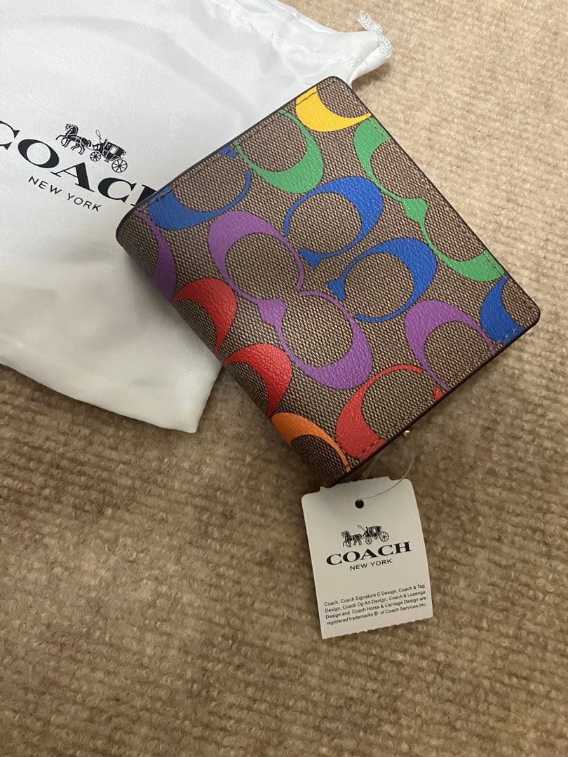 最終価格/coach 二つ折り財布 アウトレット