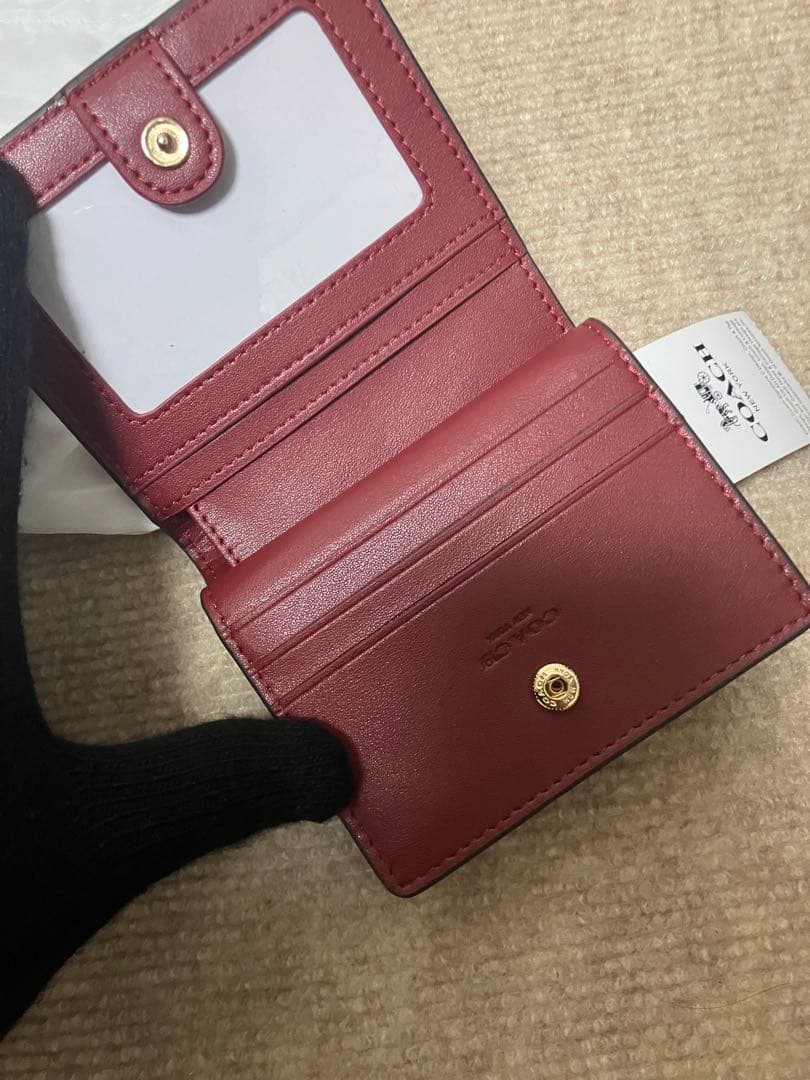 最終価格/coach 二つ折り財布 アウトレット