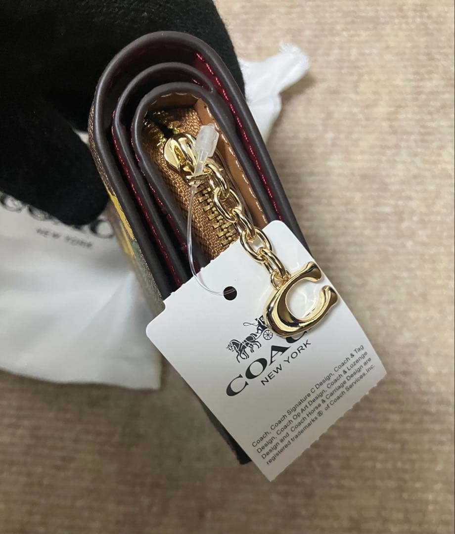 最終価格/coach 二つ折り財布 アウトレット