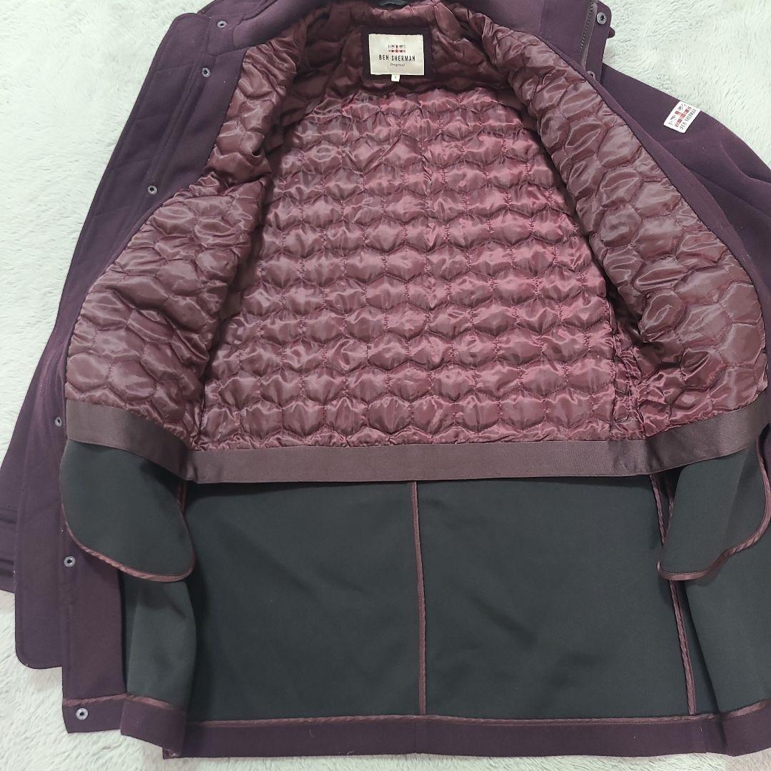 『美品』ベンシャーマン Ben Sherman ウールモッズコートy2k ワイン