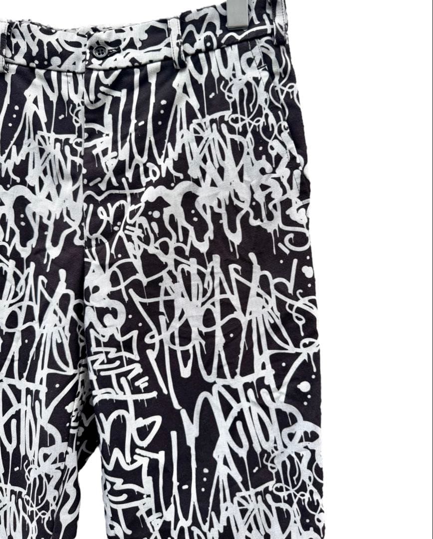 BLACK COMME des GARCONS コムデギャルソン 総柄パンツ