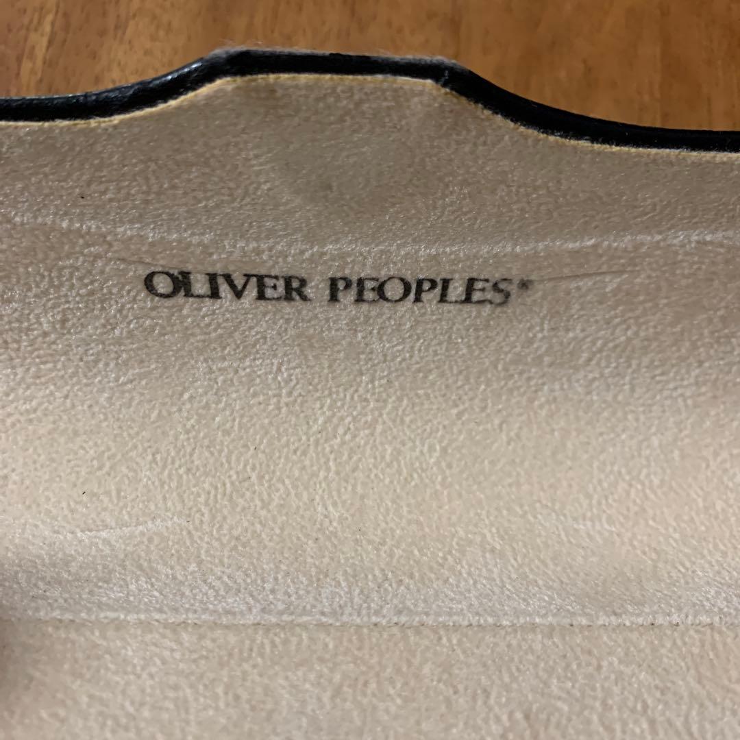 Oliver Peoples Capella G 日本製　ハーフリムお値引き可