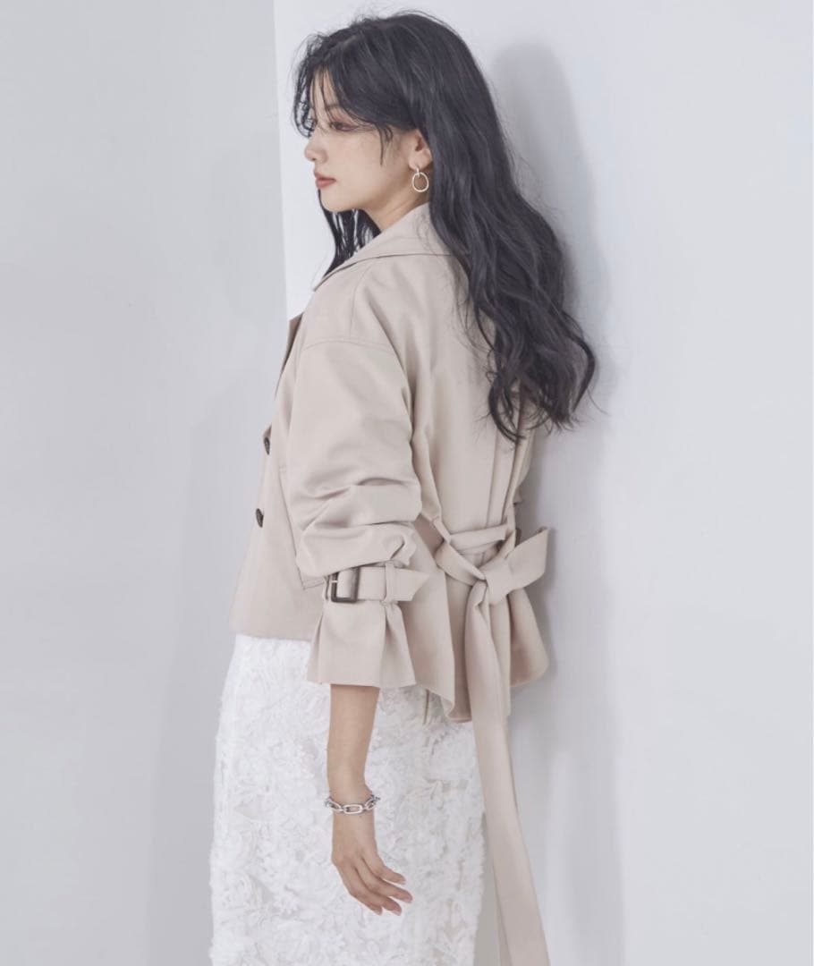 ベーシックショートトレンチコートPROPORTION BODY DRESSING