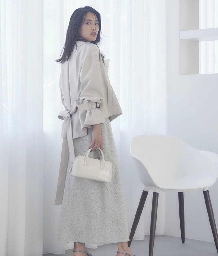 ベーシックショートトレンチコートPROPORTION BODY DRESSING