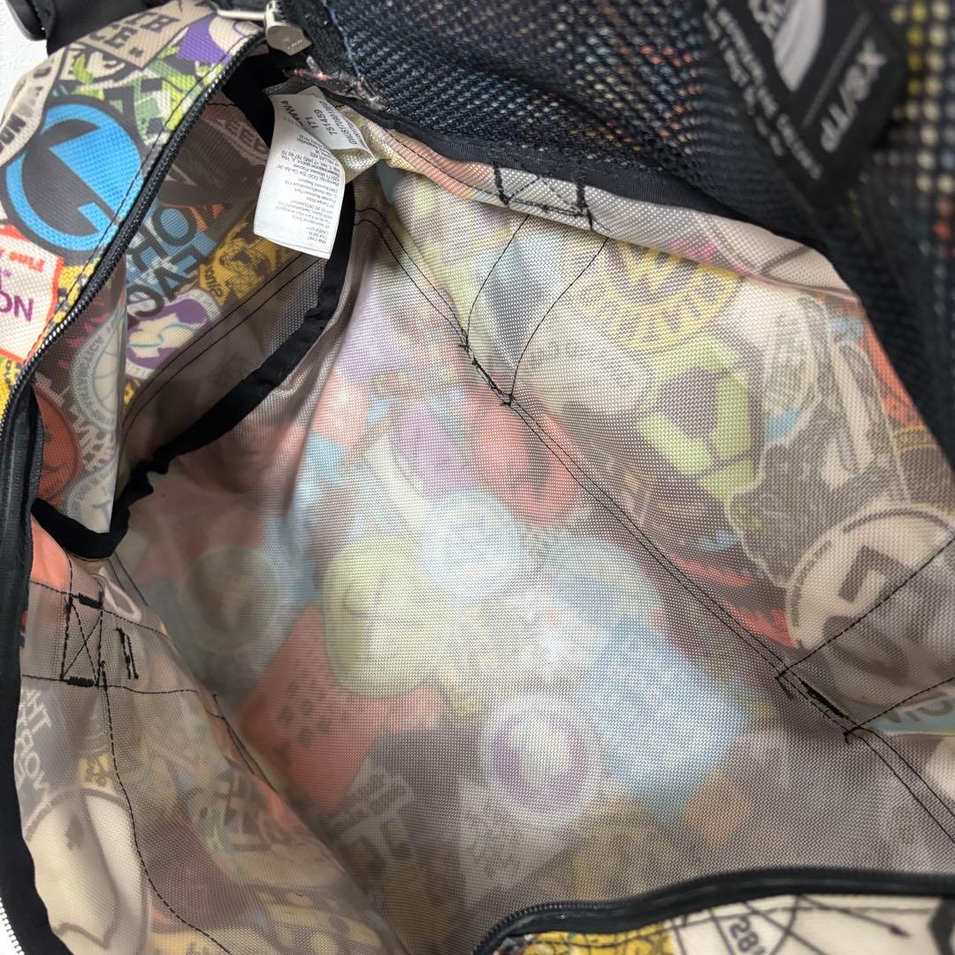 ノースフェイス　BCダッフル　ステッカープリント　XSサイズ