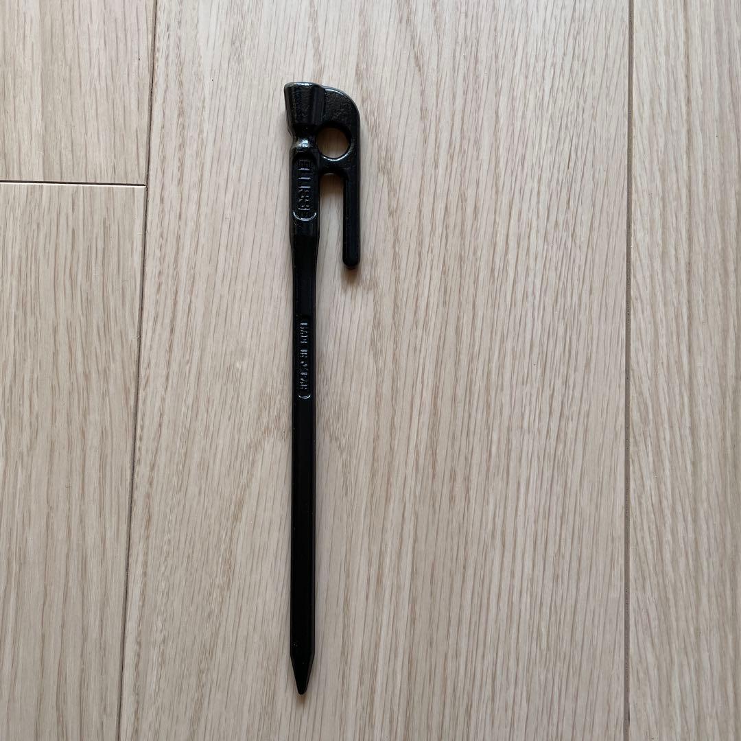 エリッゼステーク 18cm 22本 新品未使用品 ペグハンマー付き