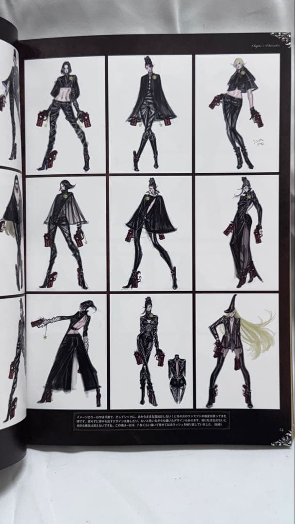 [美品] ベヨネッタ 設定資料集 THE EYES OF BAYONETTA