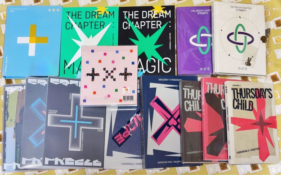 TXT 歴代 韓国 アルバム まとめ売り オマケつき