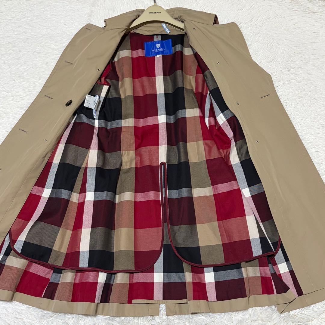 美品　ブルーレーベルクレストブリッジ　トレンチ　ライナー　ベルト　ベージュ