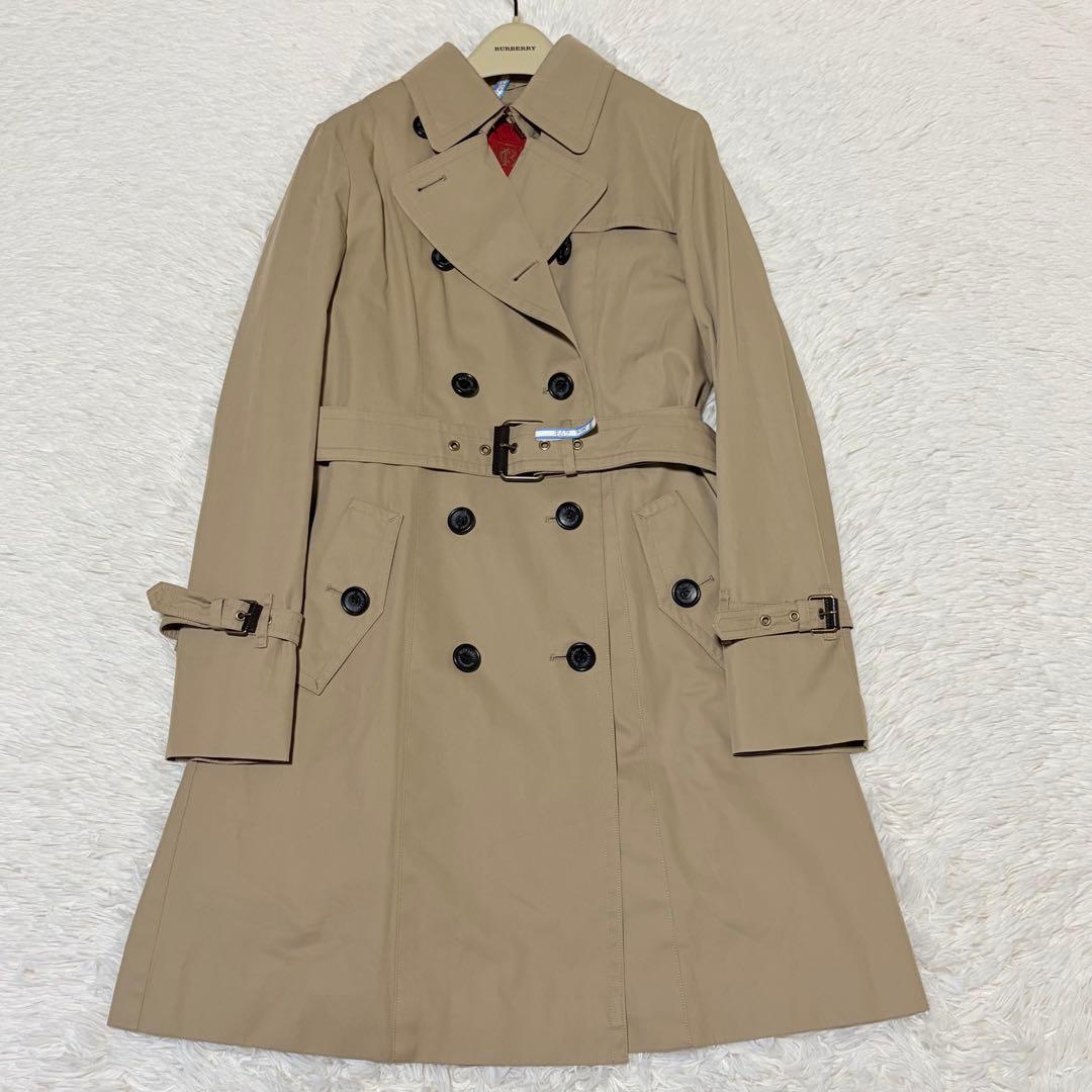 美品　ブルーレーベルクレストブリッジ　トレンチ　ライナー　ベルト　ベージュ