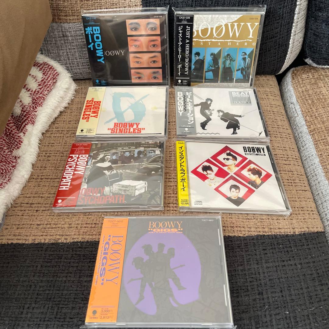 BOφWY/ジャスト・ア・ヒーロー他全７枚セット