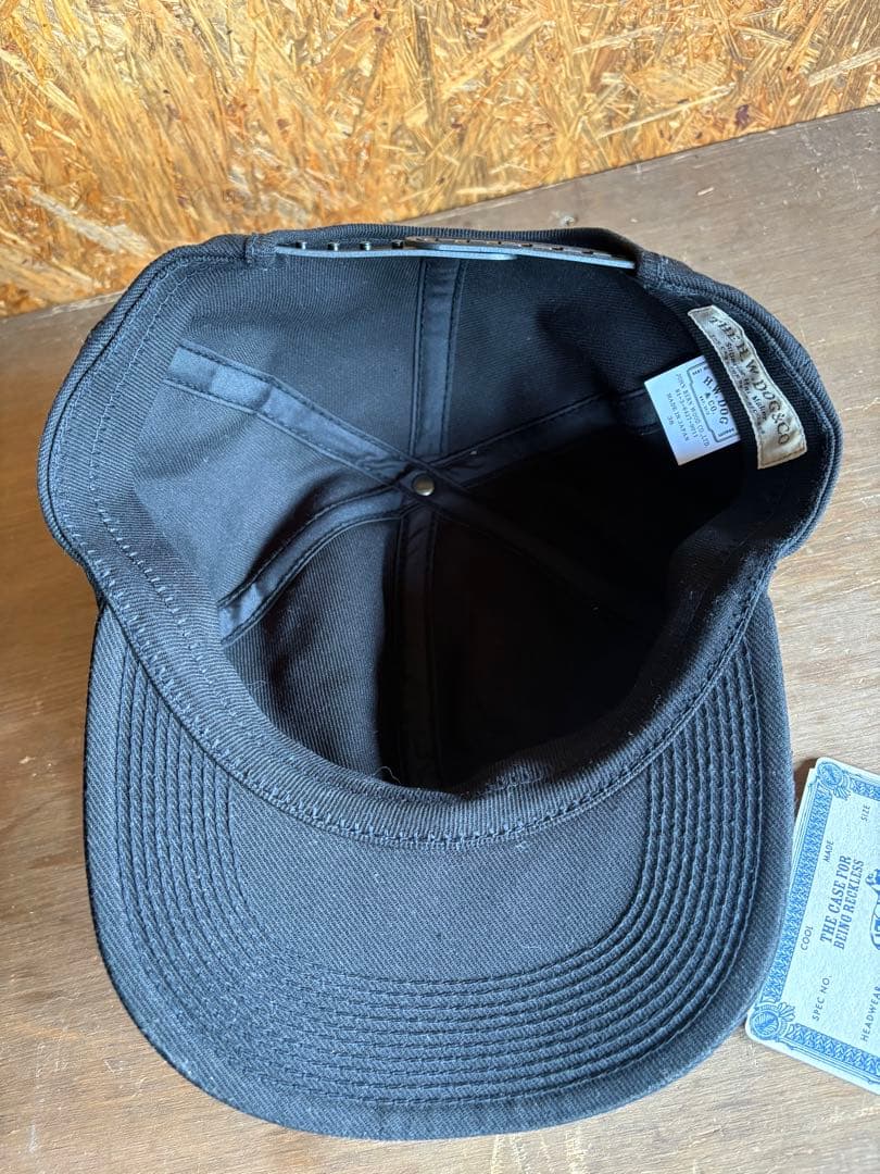 帽子 THE H.W. DOG&CO. TRUCKER CAP BLACK 38