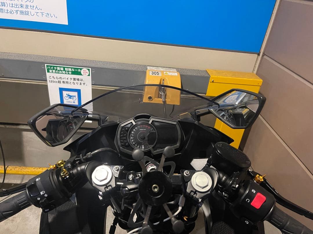 NINJA 2020年式 ショートミラー ダイヤモンド型 左右セット