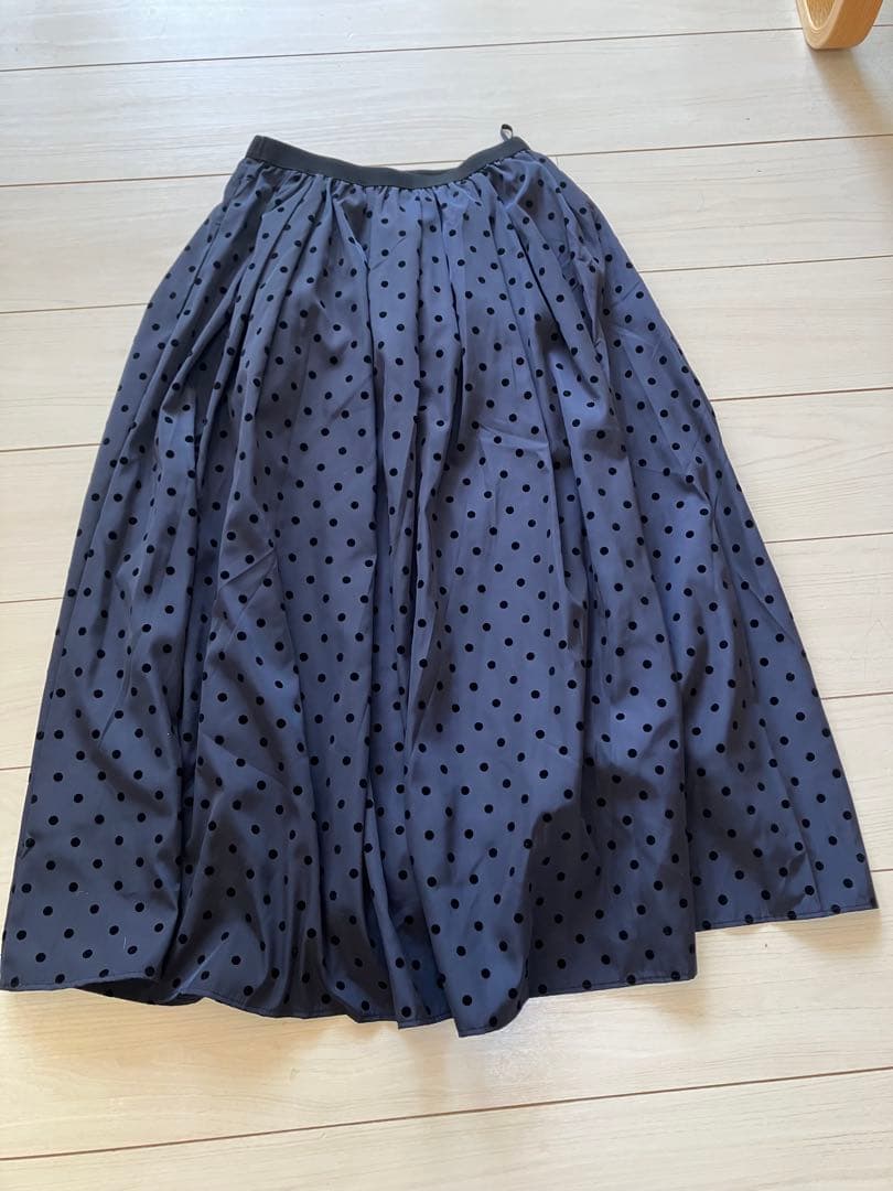 タグ付き新品☆TRECODEトレコード☆山の手スカート☆ドット柄