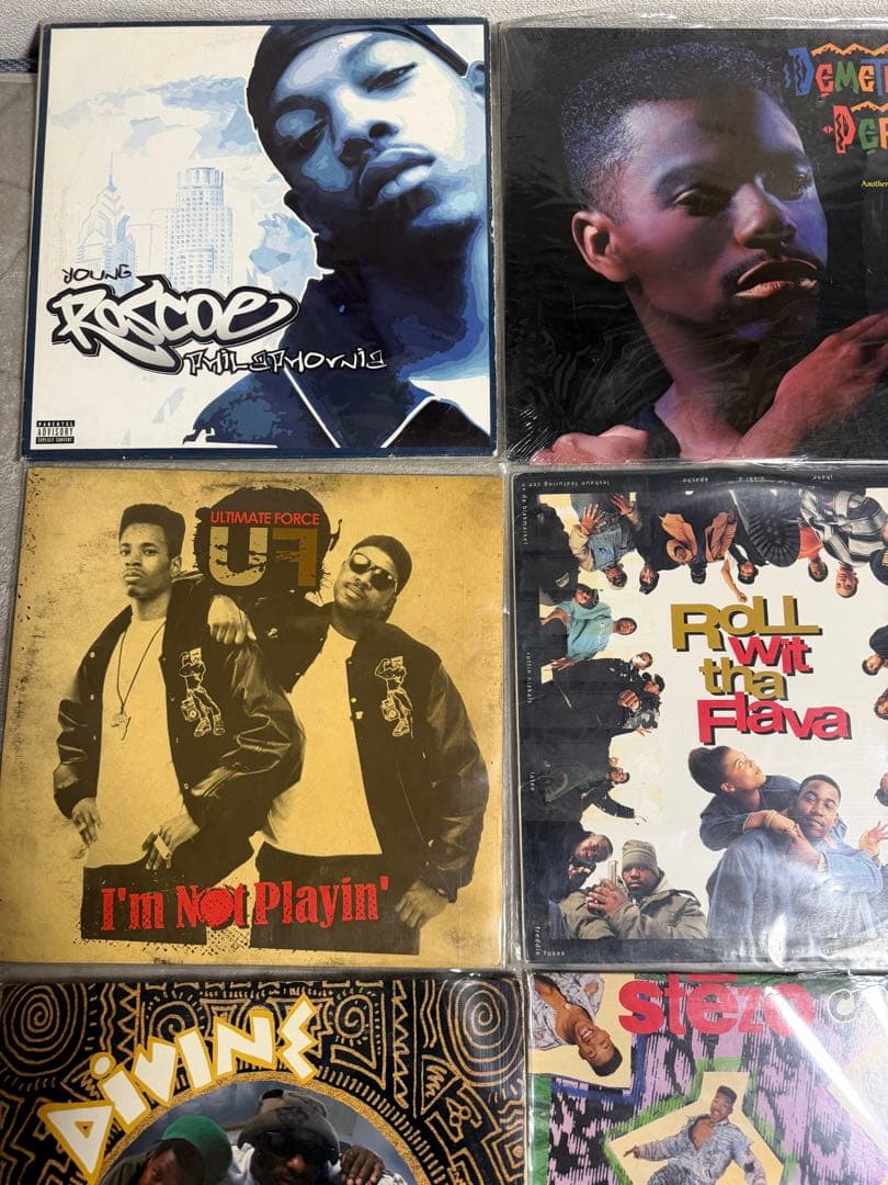 90's Hiphop オリジナル LPレコード9枚セット