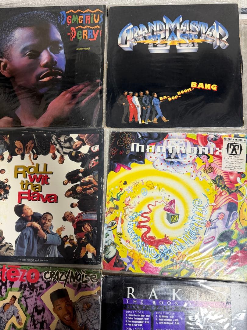 90's Hiphop オリジナル LPレコード9枚セット