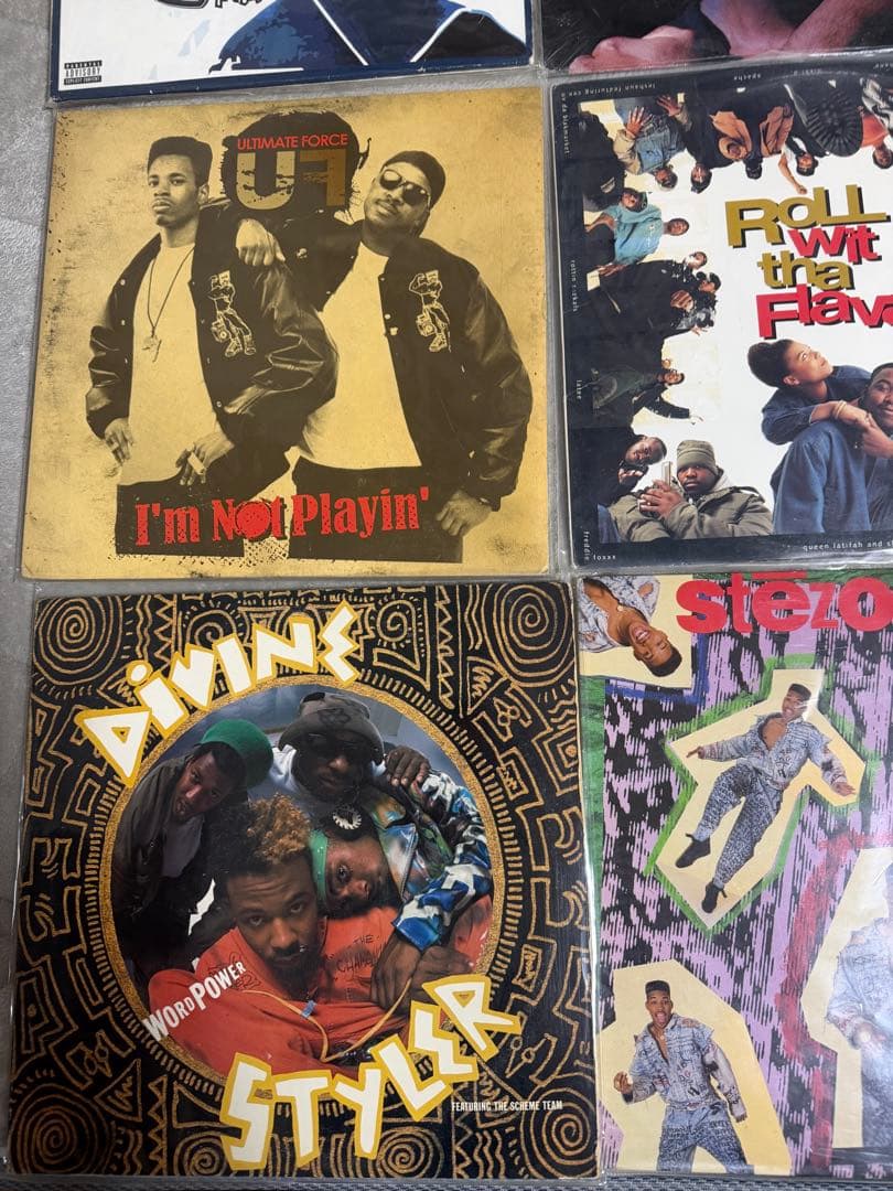 90's Hiphop オリジナル LPレコード9枚セット