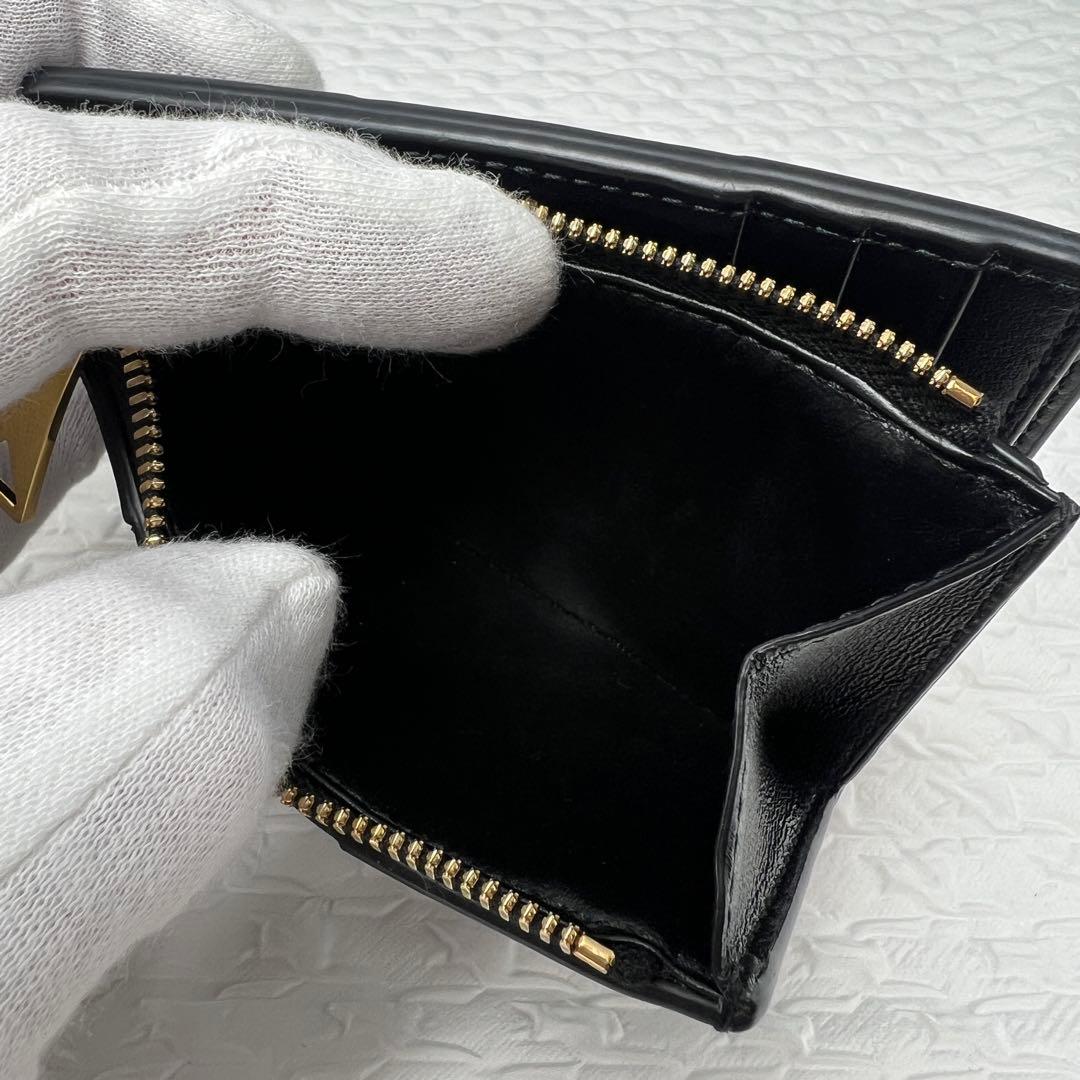 ✨極美品✨ボッテガ・ヴェネタ スモールカセット　バイフォールド　ジップウォレット