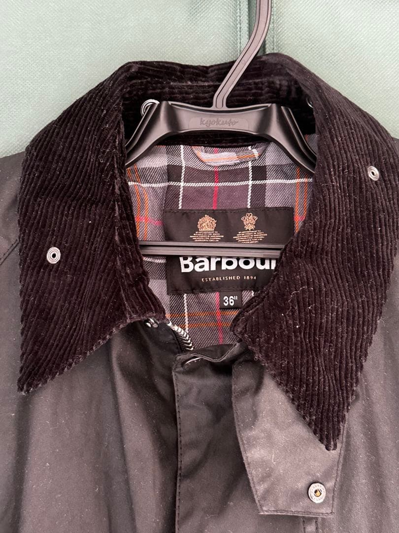 Barbour トランスポート 黒 36