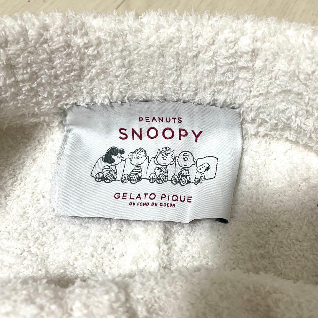 【新品】ジェラートピケ 【PEANUTS】SNOOPY ジャガード ロングパンツ