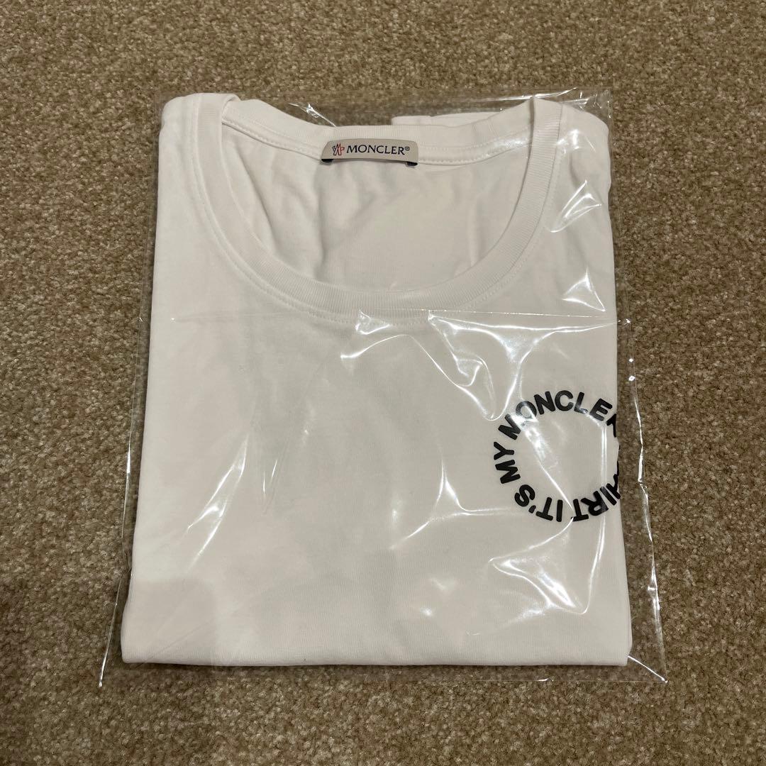 未使用⭐︎ モンクレール　MONCLER ホワイト Tシャツ 半袖　xs